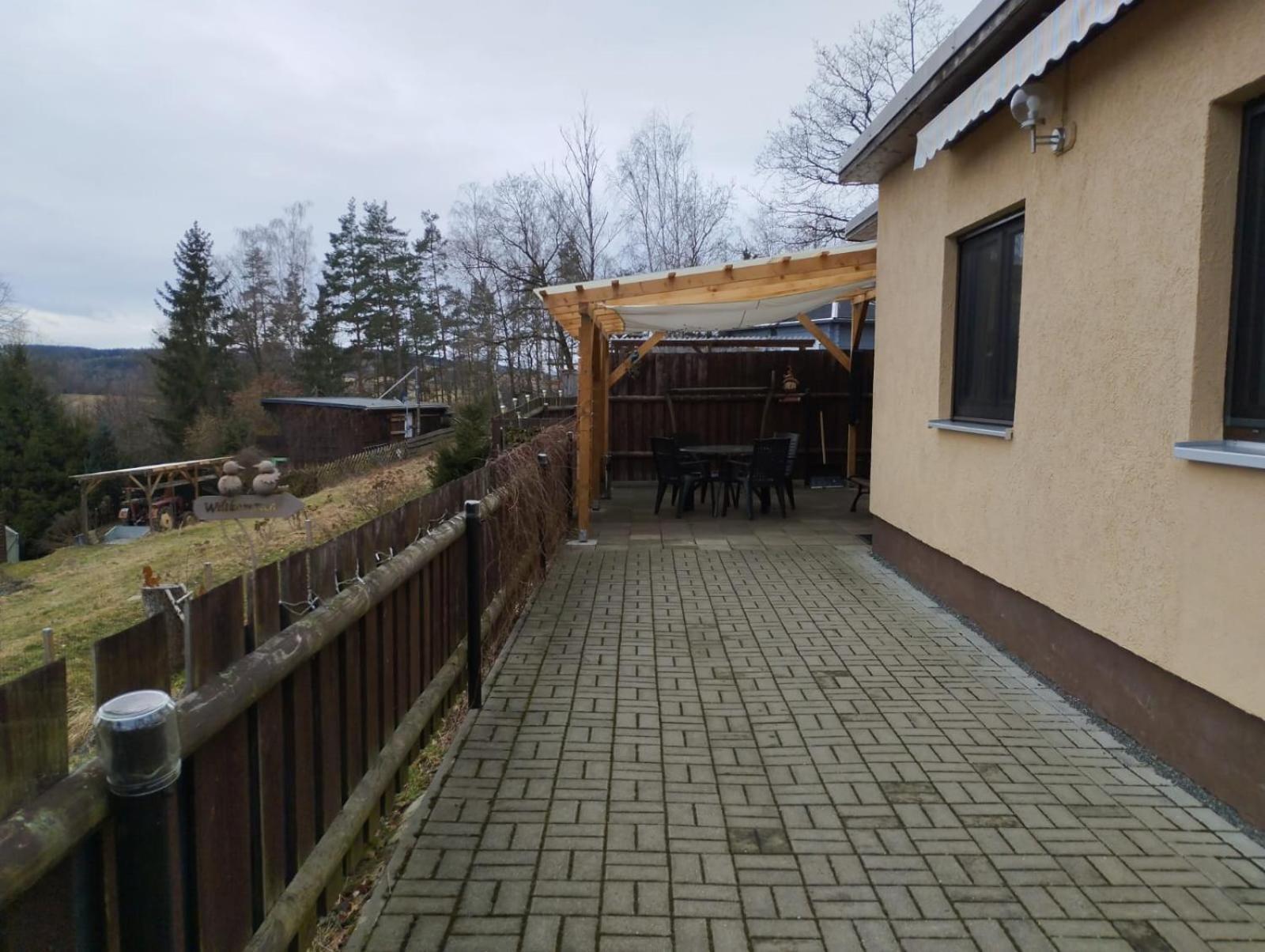 Mueller'S Ferienbungalow "Zur Goeltzschtalbruecke" Greiz Exterior foto
